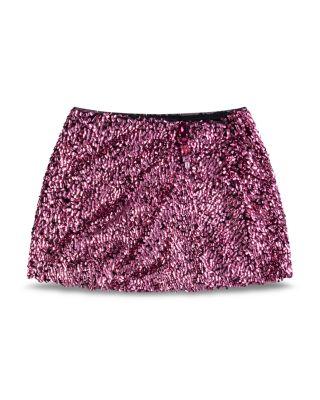 Crystal Detail Mini Skirt by AREA