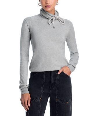 Crystal Knot Turtleneck Sweater by AREA