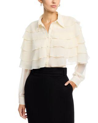 Tiered Ruffle Blouse by AREA STARS