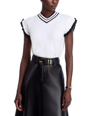 Trim Knit Top by AREA STARS