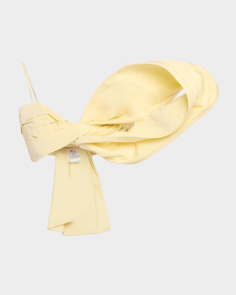 Taffeta Knot Bandeau Top by AREA