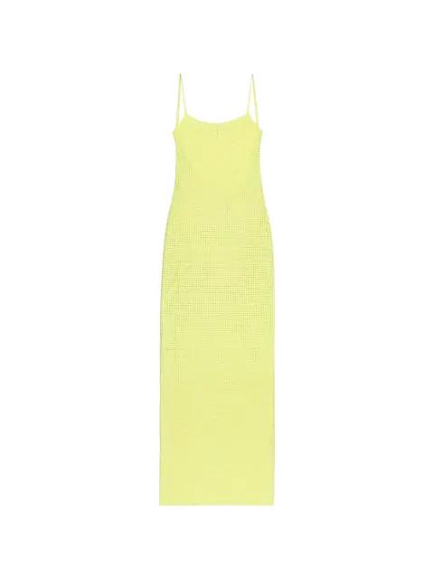 crystal-embellished maxi dress by AREA