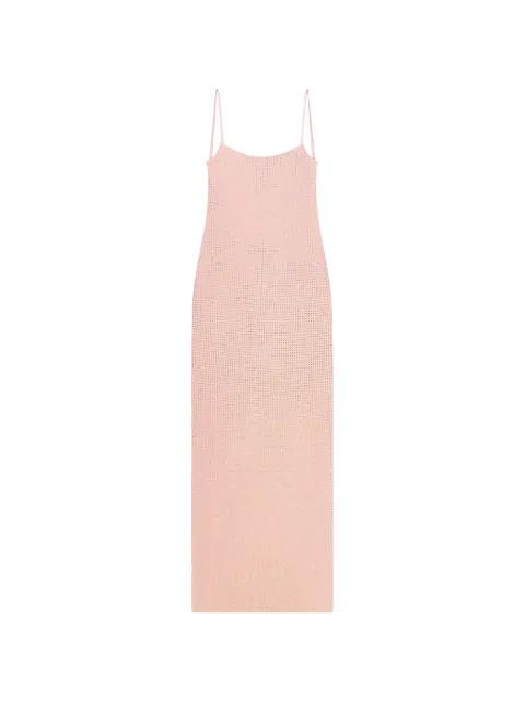 crystal-embellished maxi dress by AREA