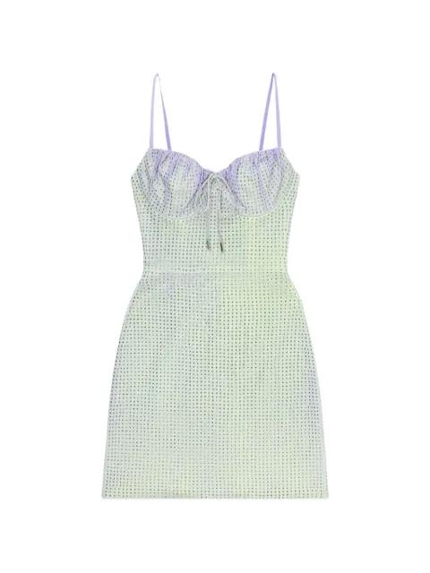 crystal-embellished mini dress by AREA