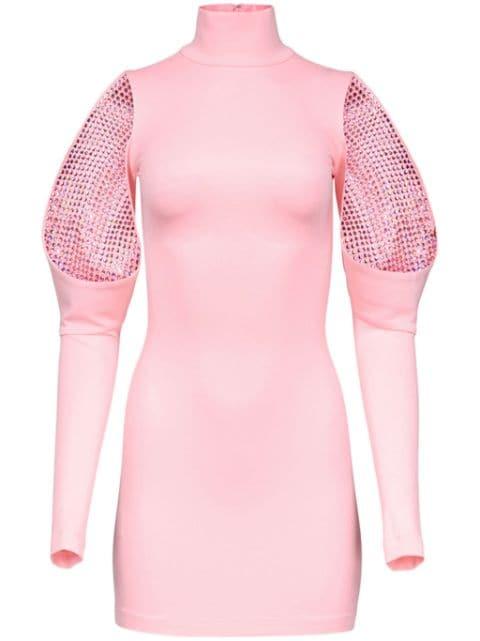 crystal-embellished minidress by AREA
