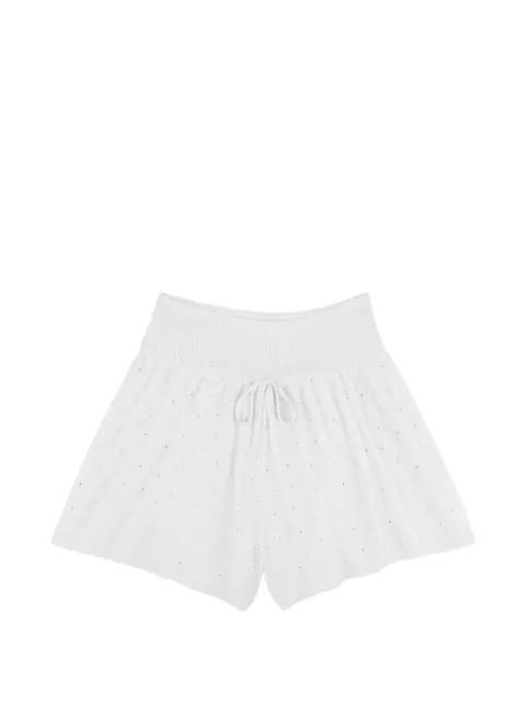 crystal-embellished shorts by AREA