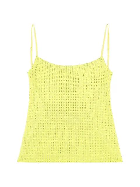 crystal-embellished top by AREA