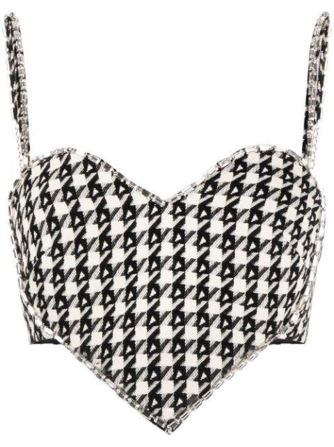 heart-shape spaghetti-strap top by AREA