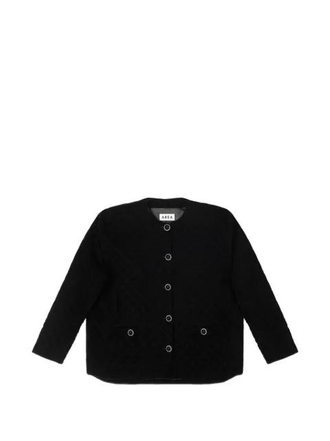 quilted velvet jacket by AREA