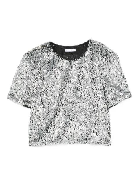 sequinned t-shirt by AREA