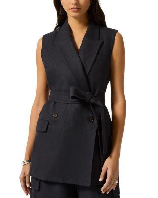 Belted Vest by ARGENT