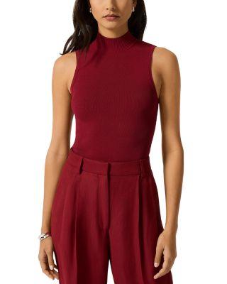 Mock Neck Bodysuit by ARGENT
