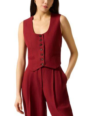 Scoop Neck Waistcoat by ARGENT