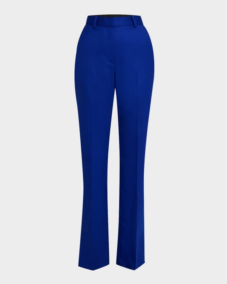 Straight-Leg Seasonless Wool Trousers by ARGENT