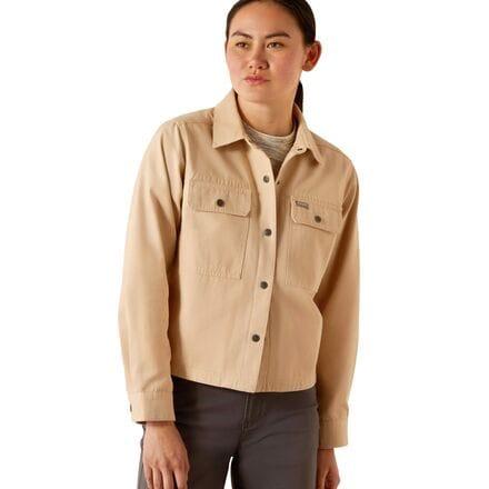 Rebar Cropped Woven Shirt Jacket by ARIAT