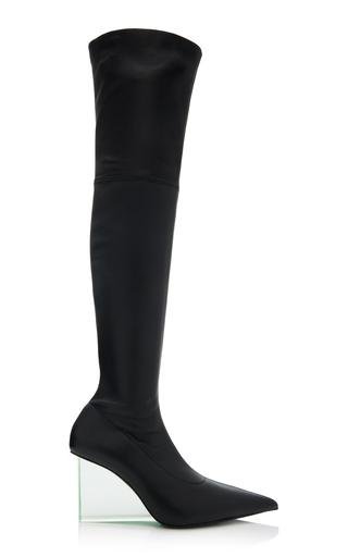 Arielle Baron - Exclusive Glass Works Leather Boots - Black - IT 36 - Moda Operandi by ARIELLE BARON