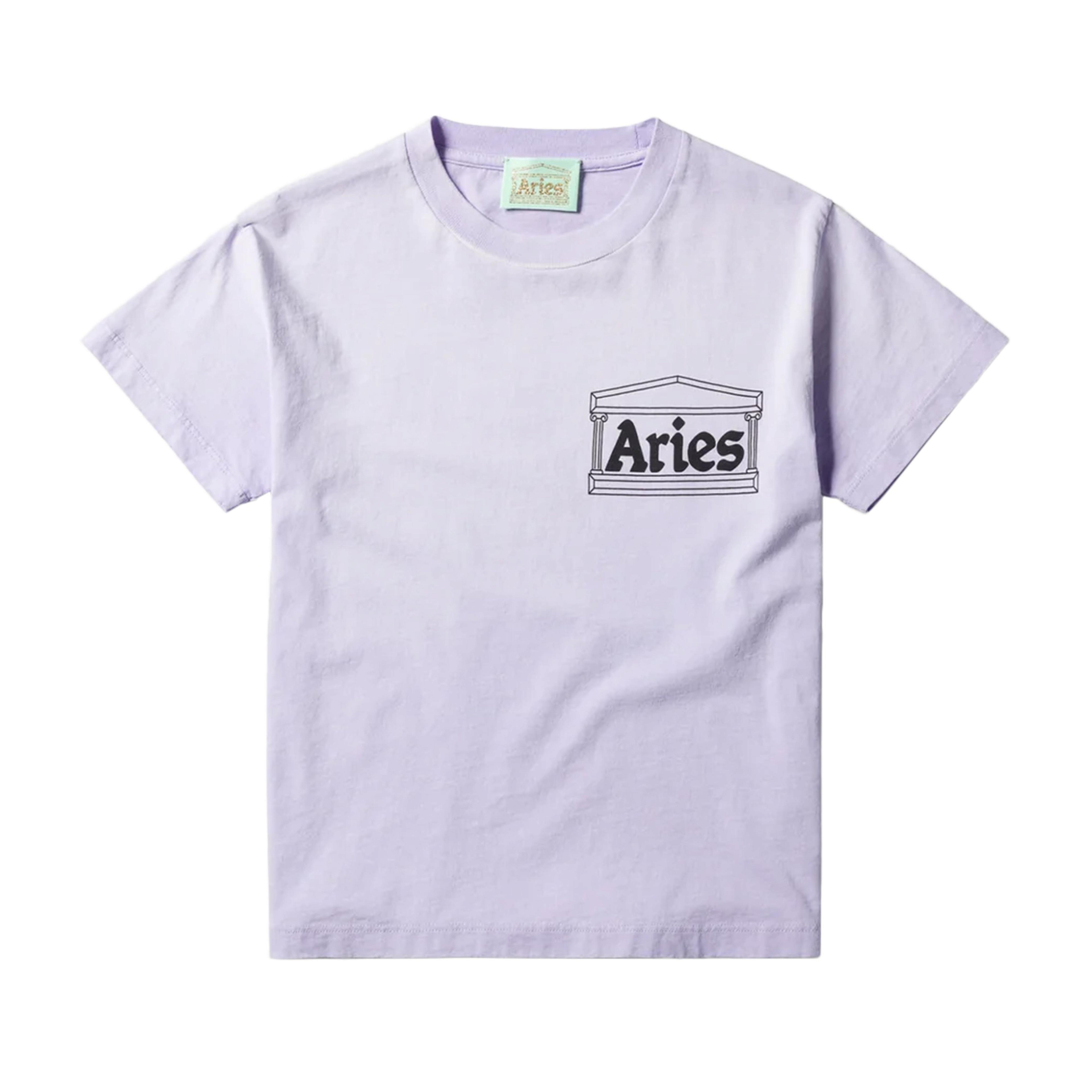 ARIES - Sunbleached Temple SS Tee - Baby - (Purple) by ARIES