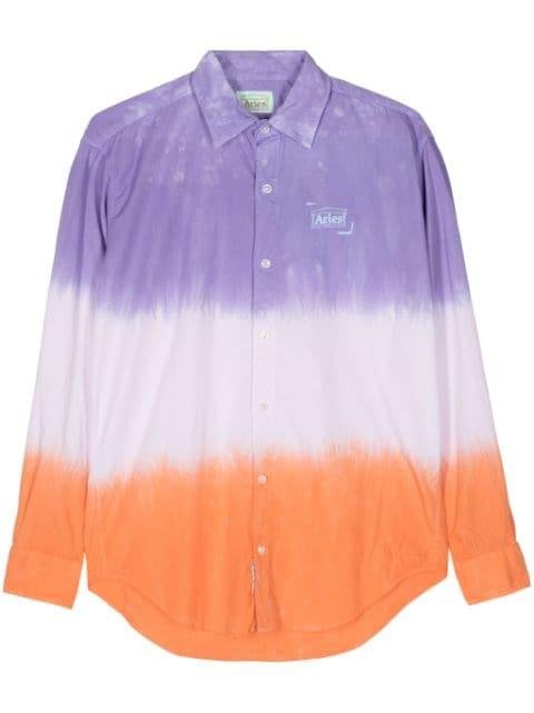 Dip Dye poplin shirt by ARIES