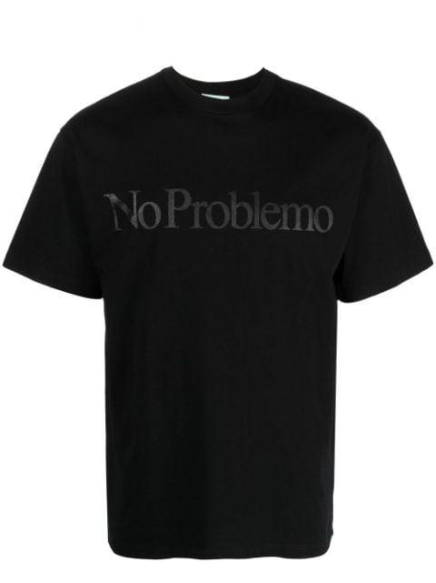 No Problemo print T-shirt by ARIES