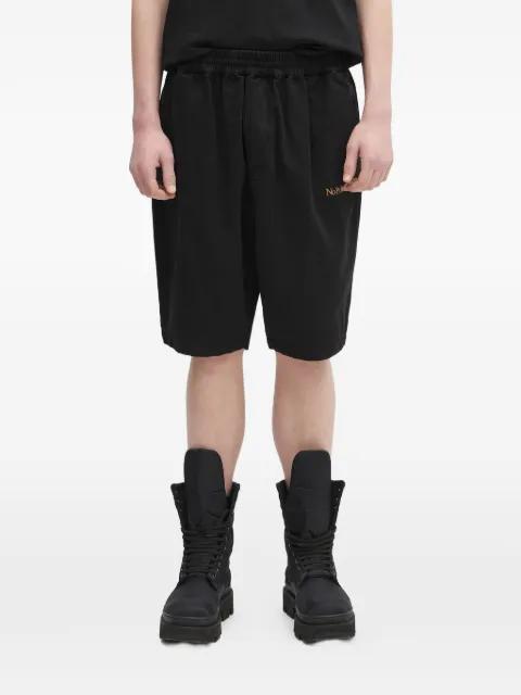drawstring logo track shorts by ARIES