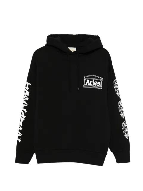 embroidered hoodie by ARIES