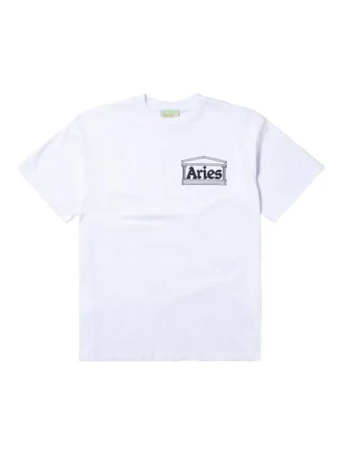 logo-print T-shirt by ARIES