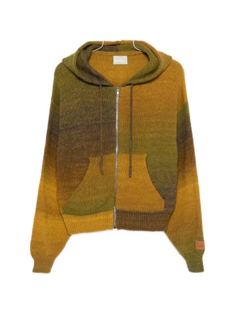 long-sleeve hoodie cardigan by ARIES