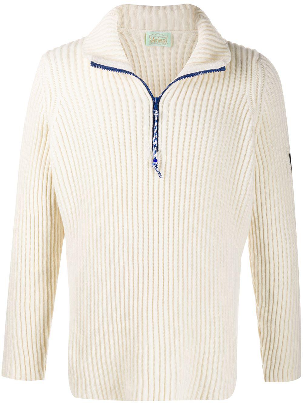 ribbed knit jumper by ARIES