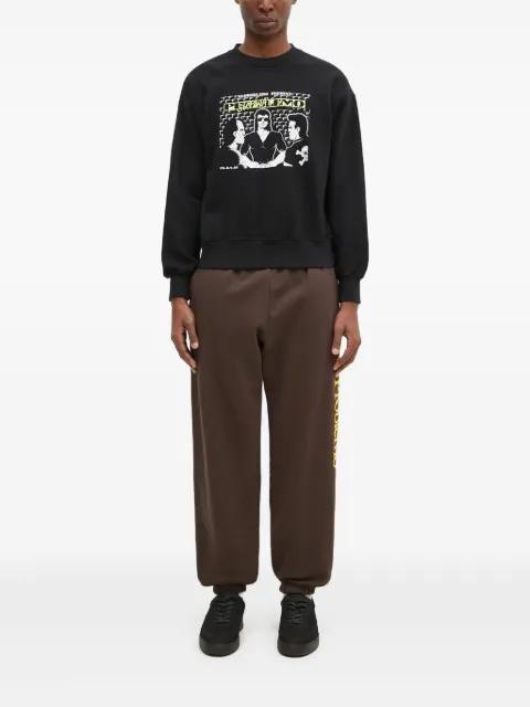 slogan-print sweatpants by ARIES
