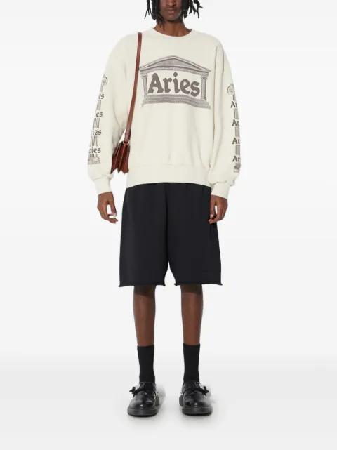 temple-print sweatshirt by ARIES