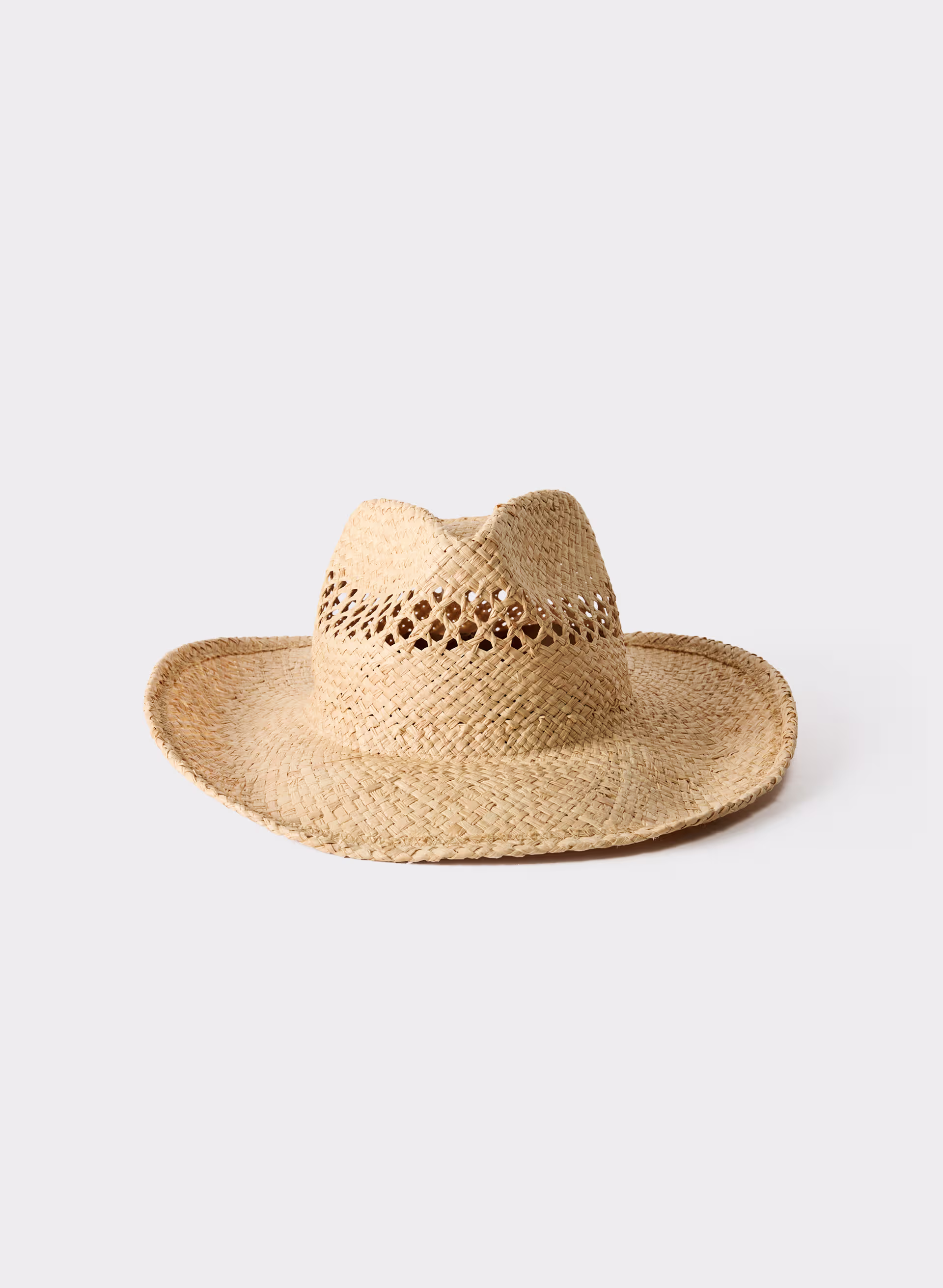 BASK RAFFIA COWBOY HAT by ARITZIA