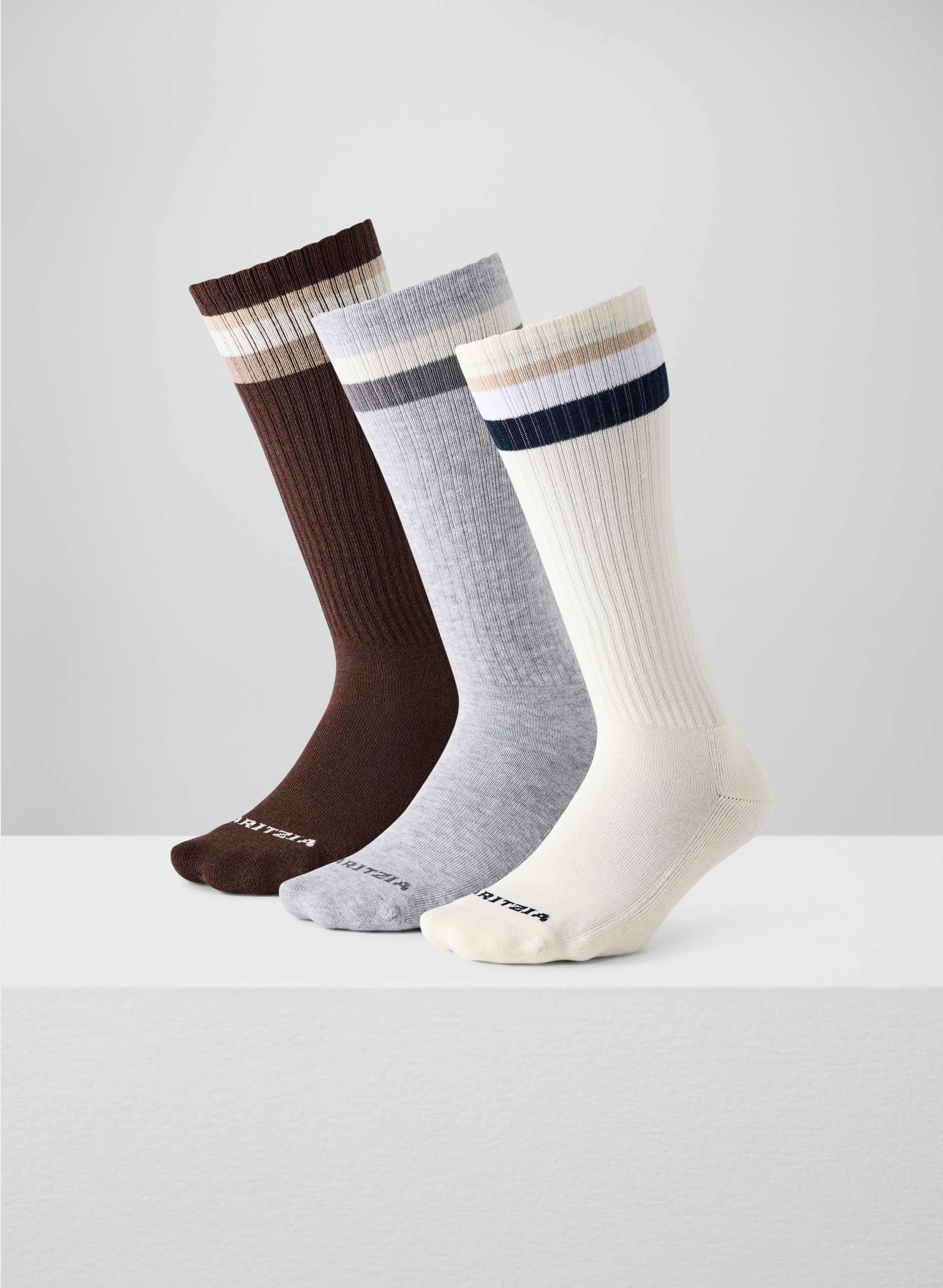 BEST-EVER MID-CALF SOCK 3-PACK by ARITZIA