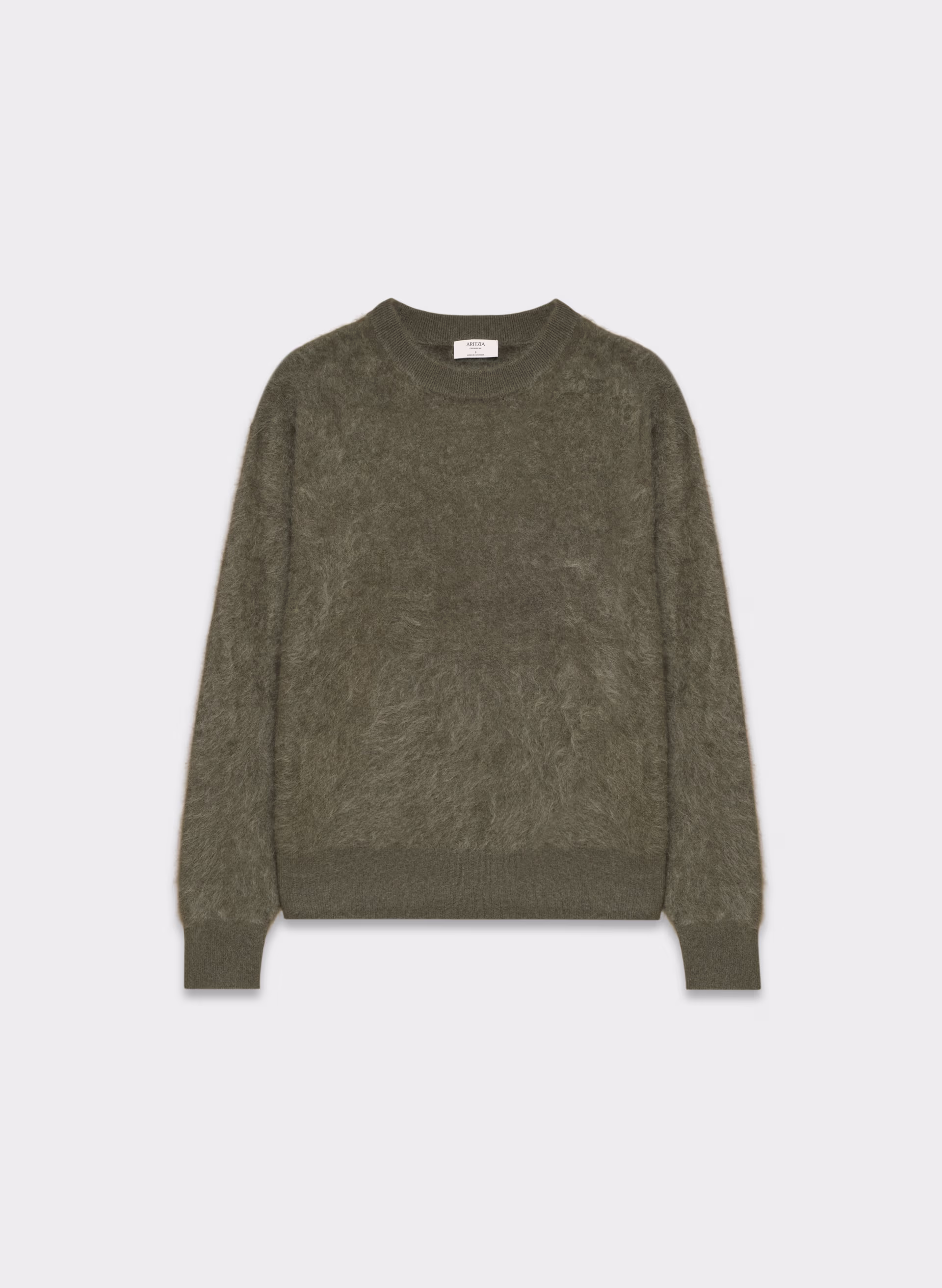BRUSHED CASHMERE RELIC SWEATER by ARITZIA