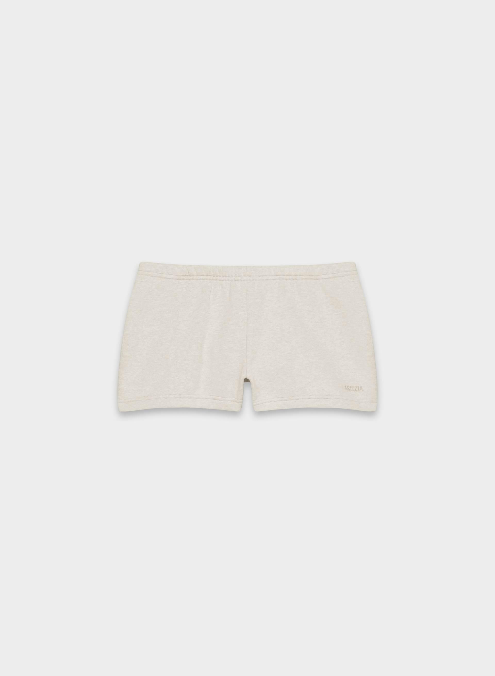 COZY SWEATFLEECE BOYFRIEND LO-RISE MINI SHORT by ARITZIA
