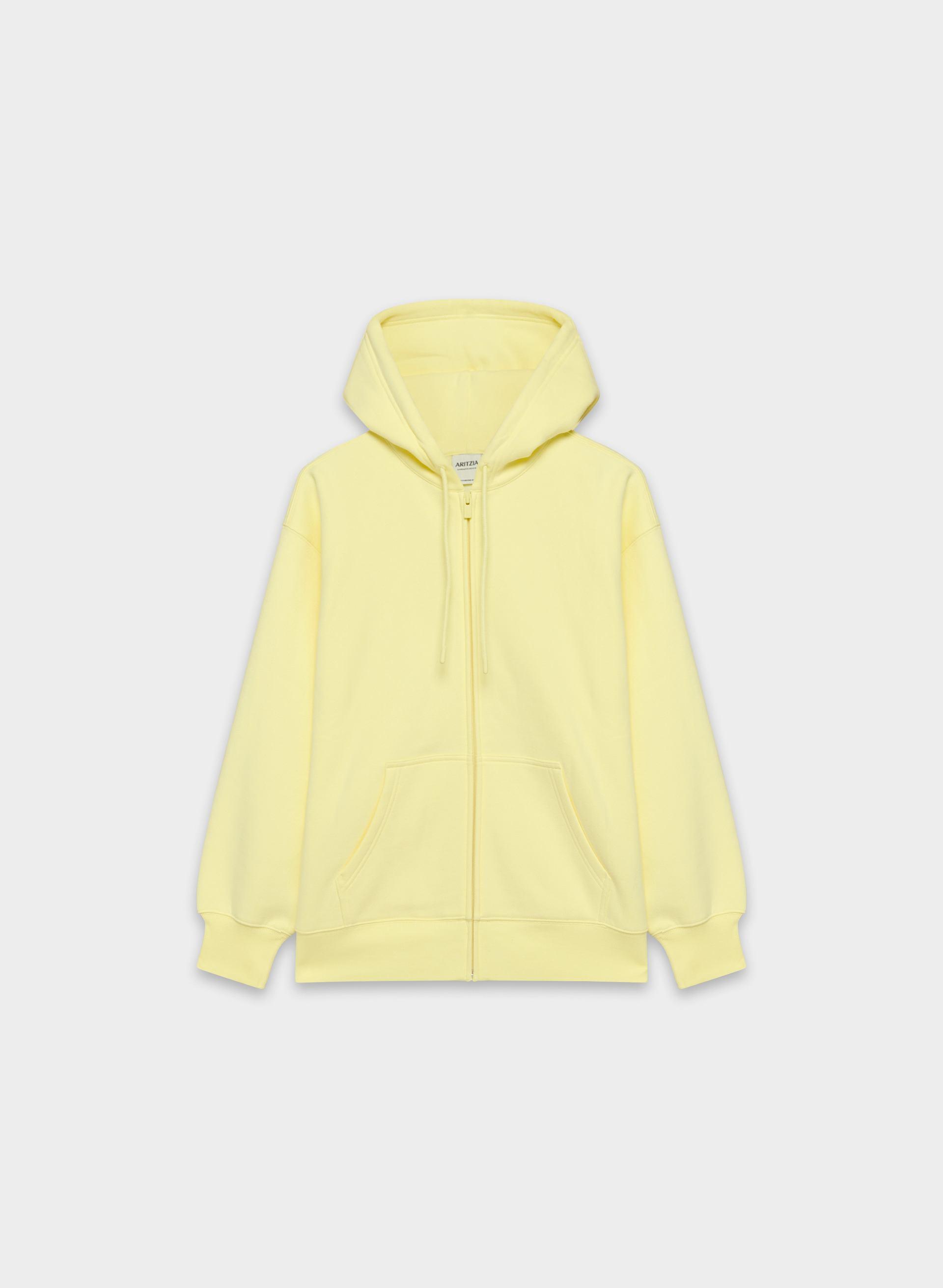 COZY SWEATFLEECE BOYFRIEND ZIP HOODIE by ARITZIA