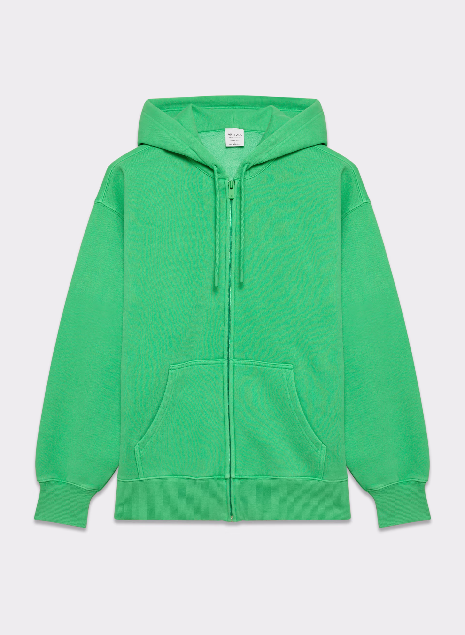 COZY SWEATFLEECE BOYFRIEND ZIP HOODIE by ARITZIA