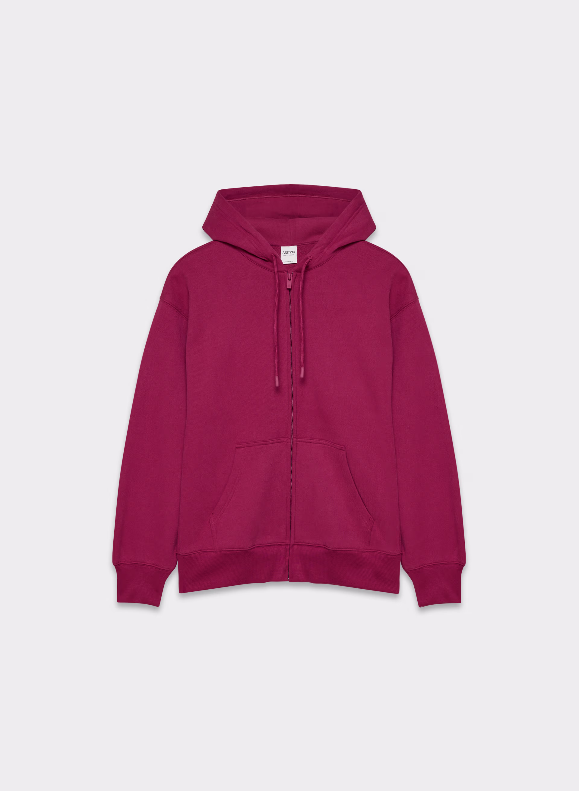 COZY SWEATFLEECE BOYFRIEND ZIP HOODIE by ARITZIA