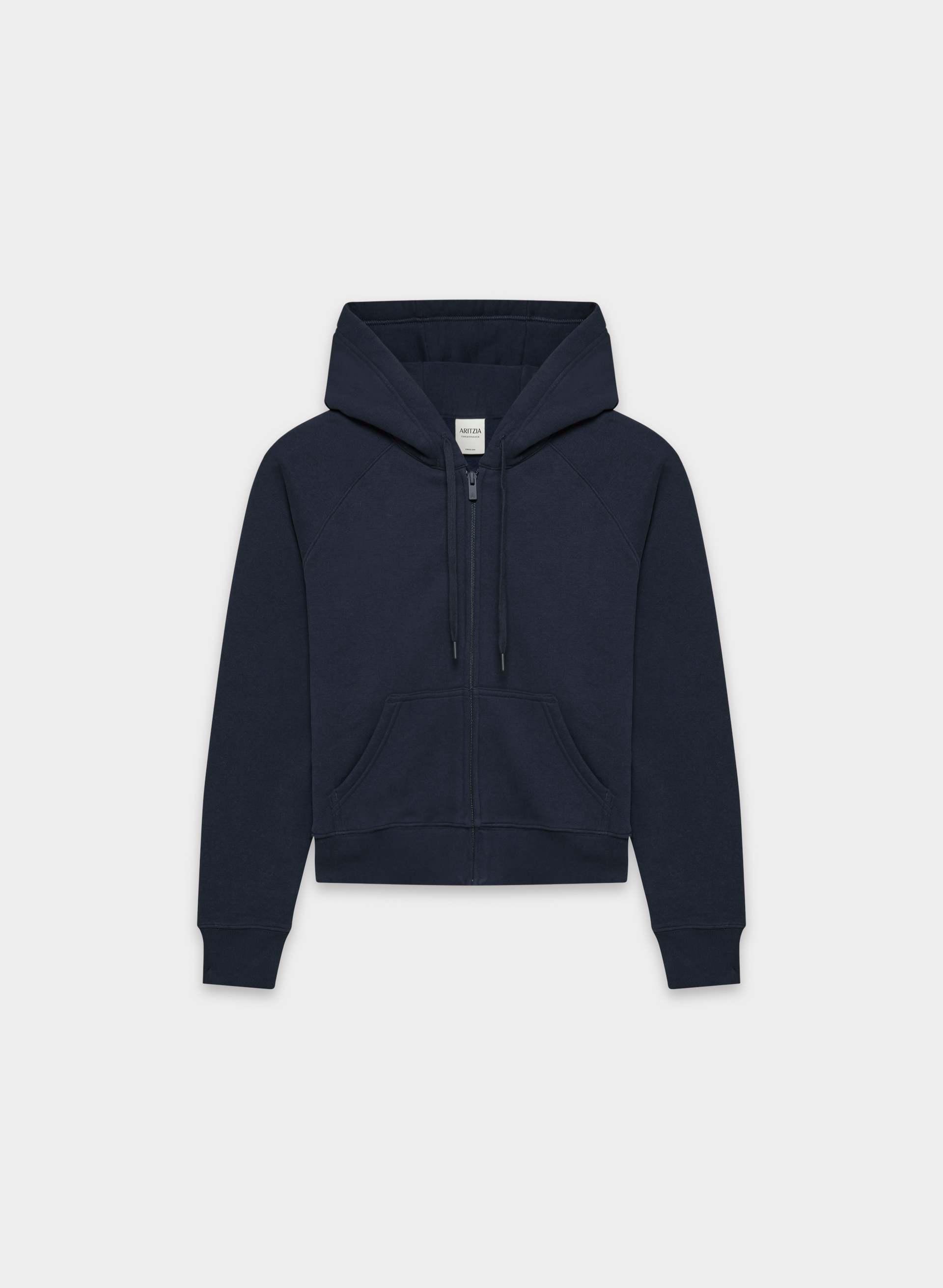 COZY SWEATFLEECE SNUG ZIP HOODIE by ARITZIA