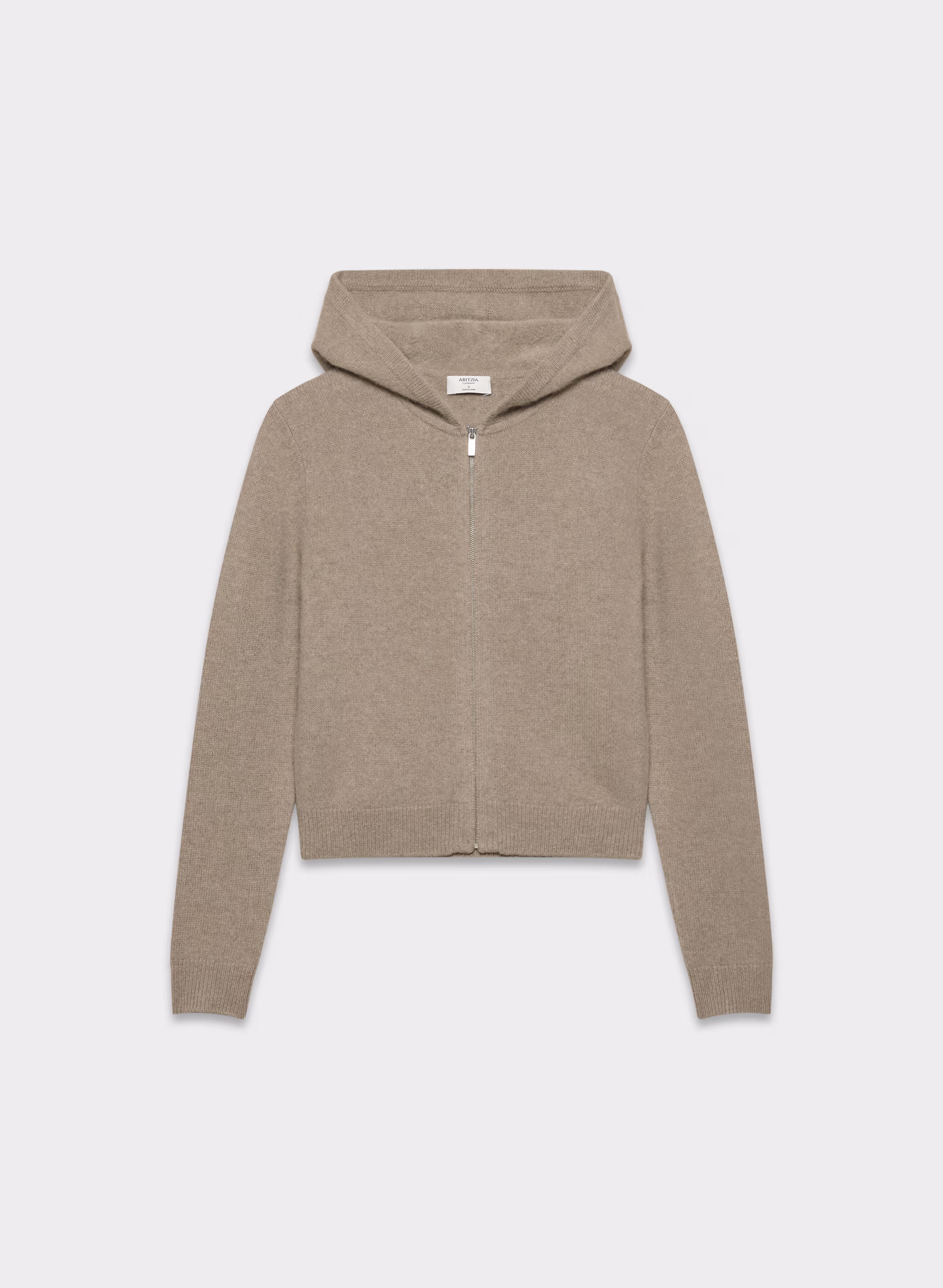 ESSENTIAL CASHMERE IDYLLIC ZIP HOODIE by ARITZIA
