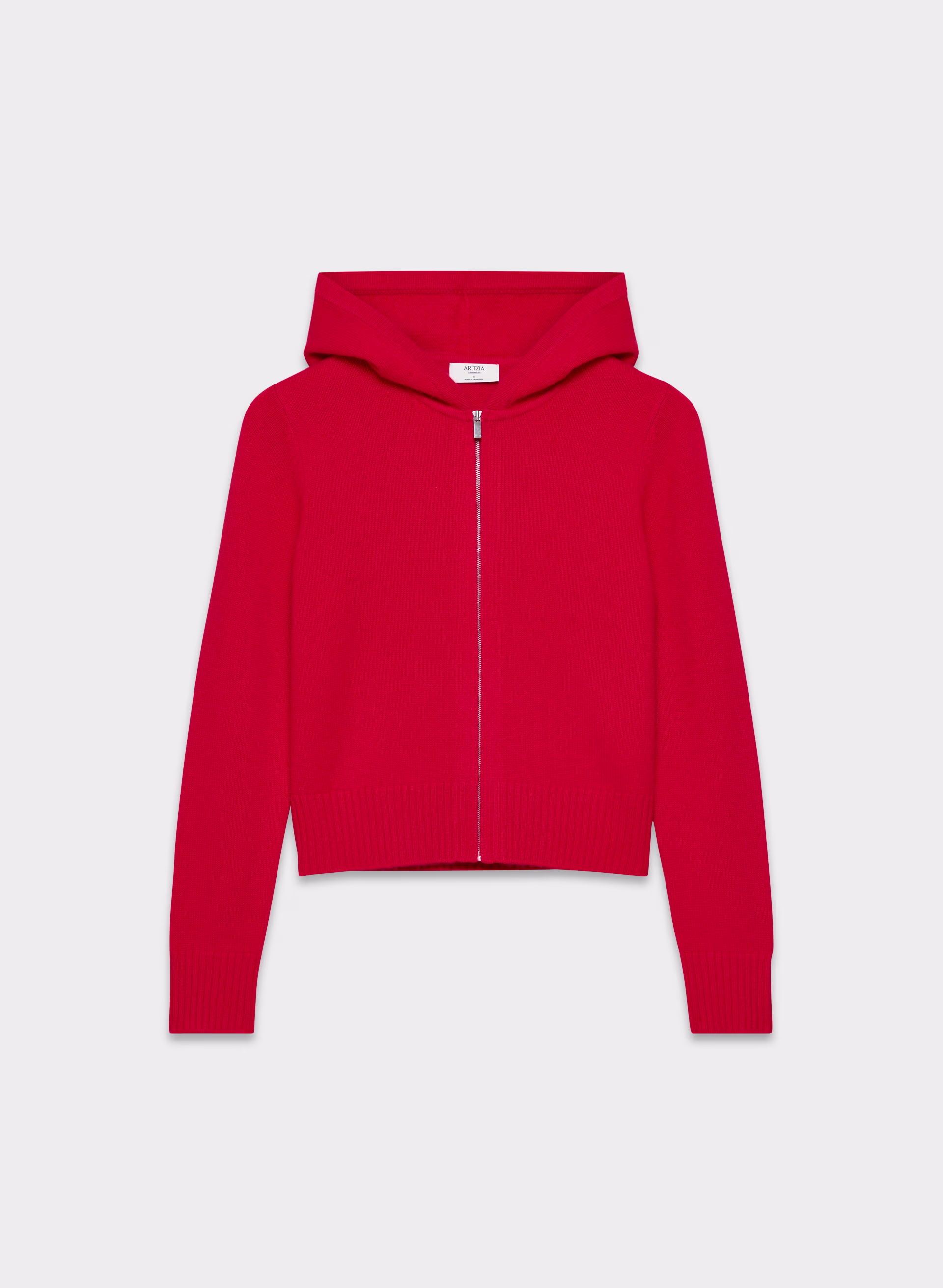 ESSENTIAL CASHMERE IDYLLIC ZIP HOODIE by ARITZIA