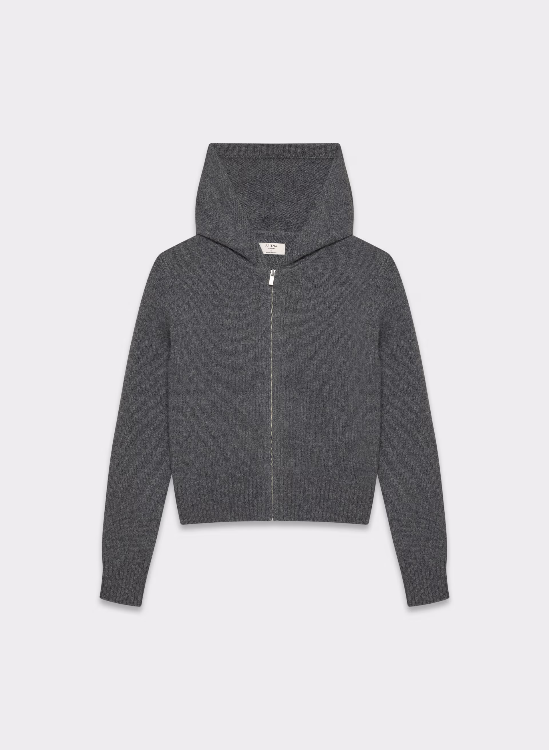 ESSENTIAL CASHMERE IDYLLIC ZIP HOODIE by ARITZIA