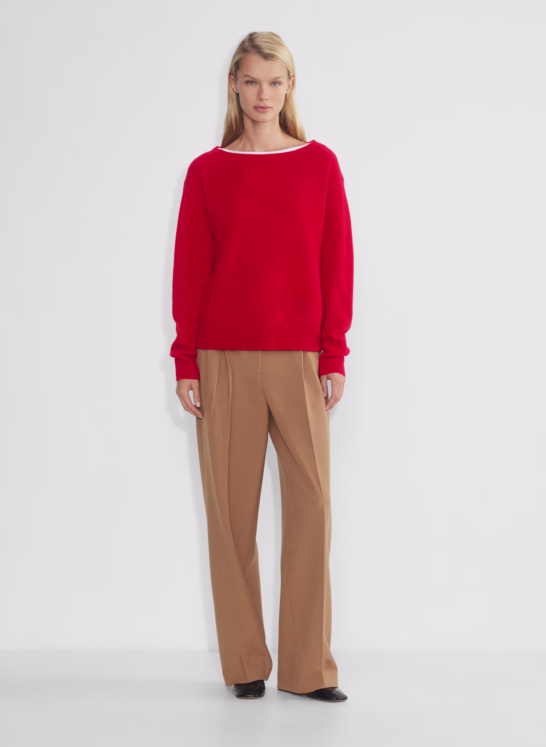 ESSENTIAL CASHMERE NUANCE SWEATER by ARITZIA