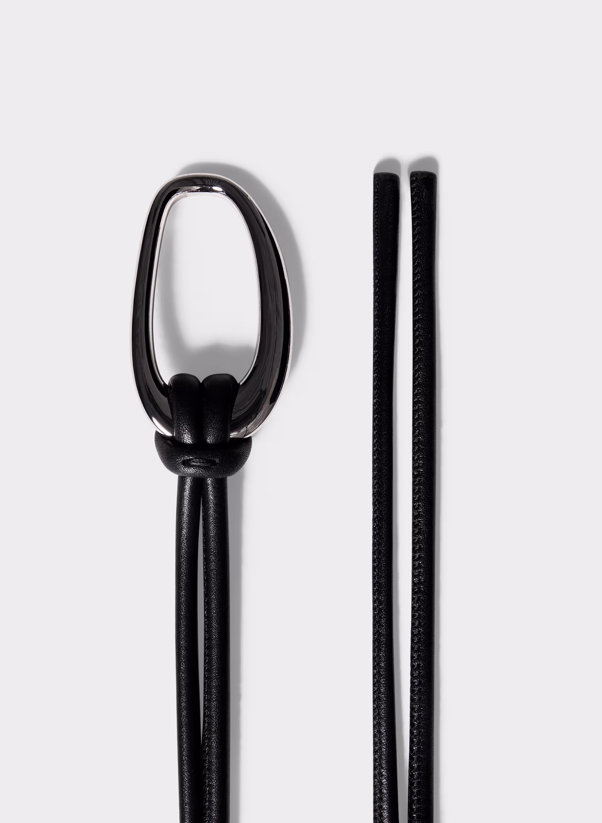 EVERMORE SOLID BRASS LEATHER BELT by ARITZIA