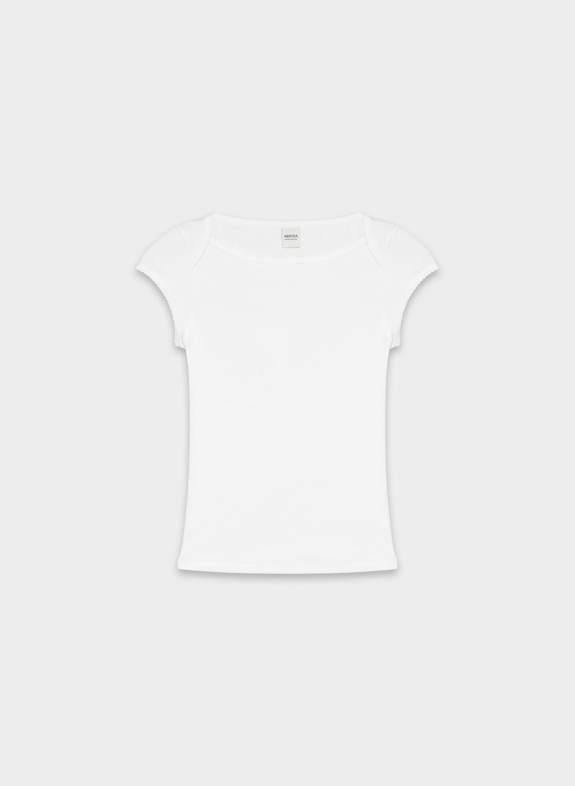 HOMESTRETCH™ RIB PRIORITY T-SHIRT by ARITZIA