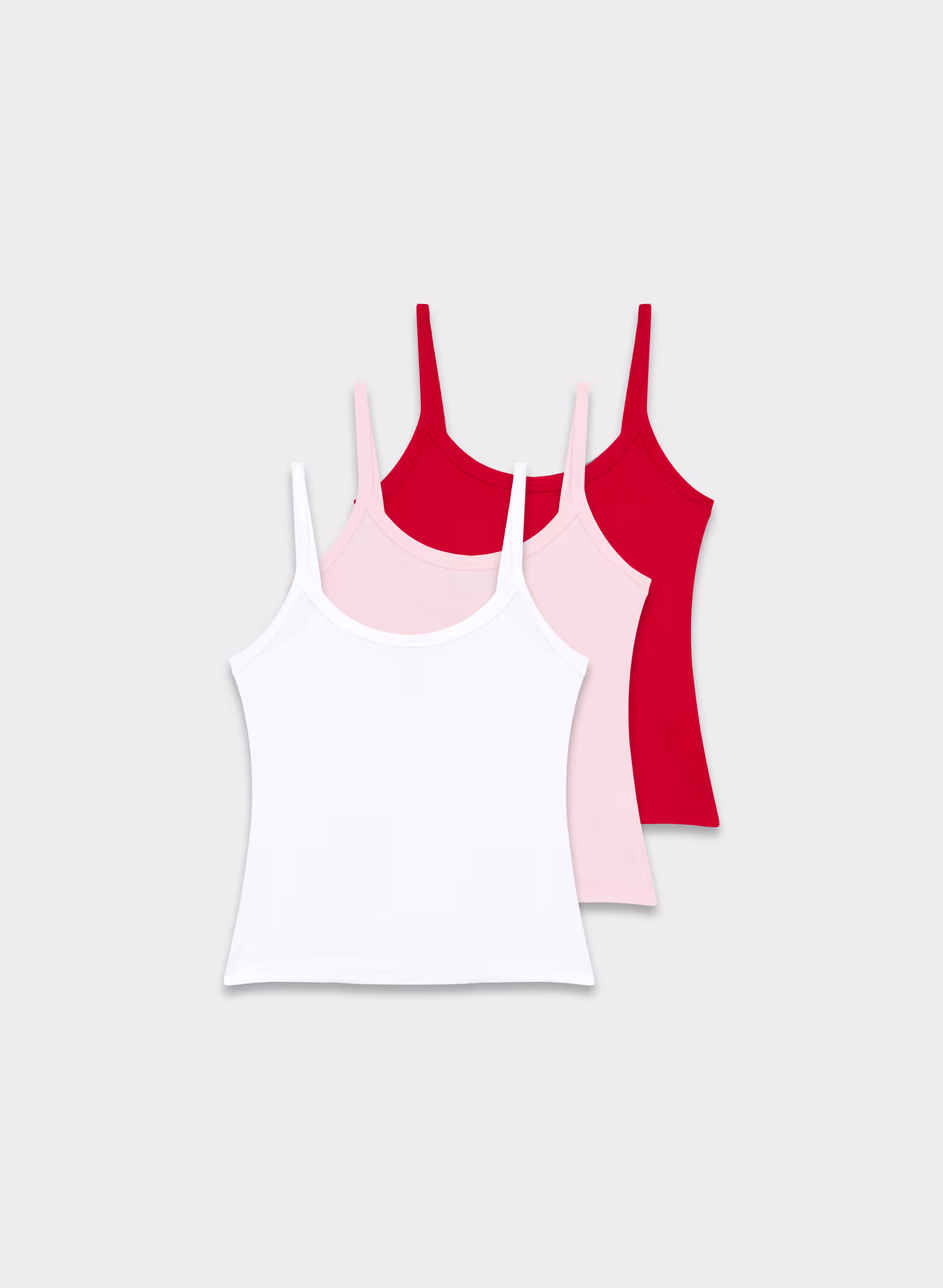 HOMESTRETCH™ RIB SPECTRUM CAMI TANK 3-PACK by ARITZIA