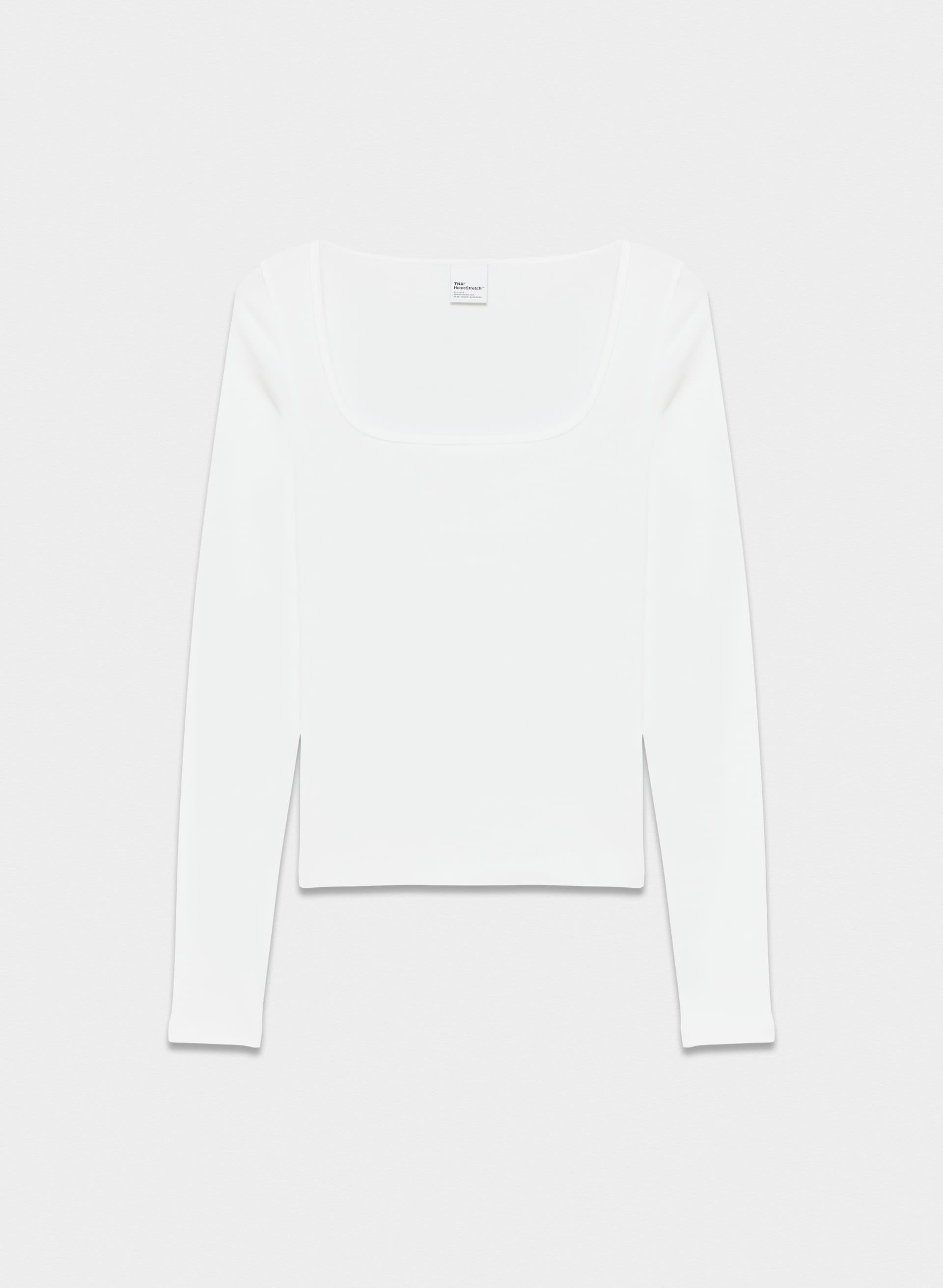 HOMESTRETCH™ RIB SQUARENECK LONGSLEEVE by ARITZIA