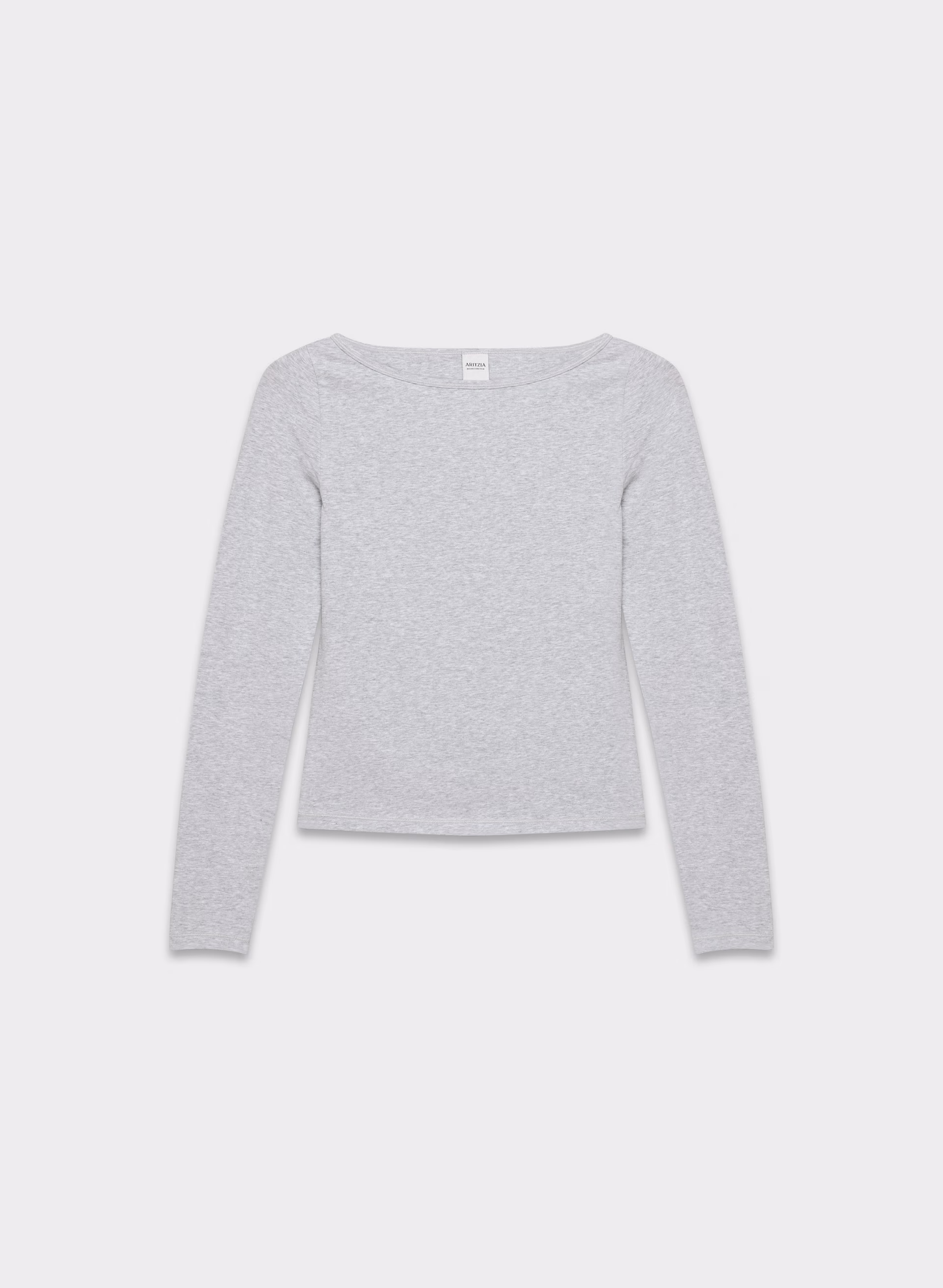 HOMESTRETCH™ SMOOTH BOATNECK LONGSLEEVE by ARITZIA