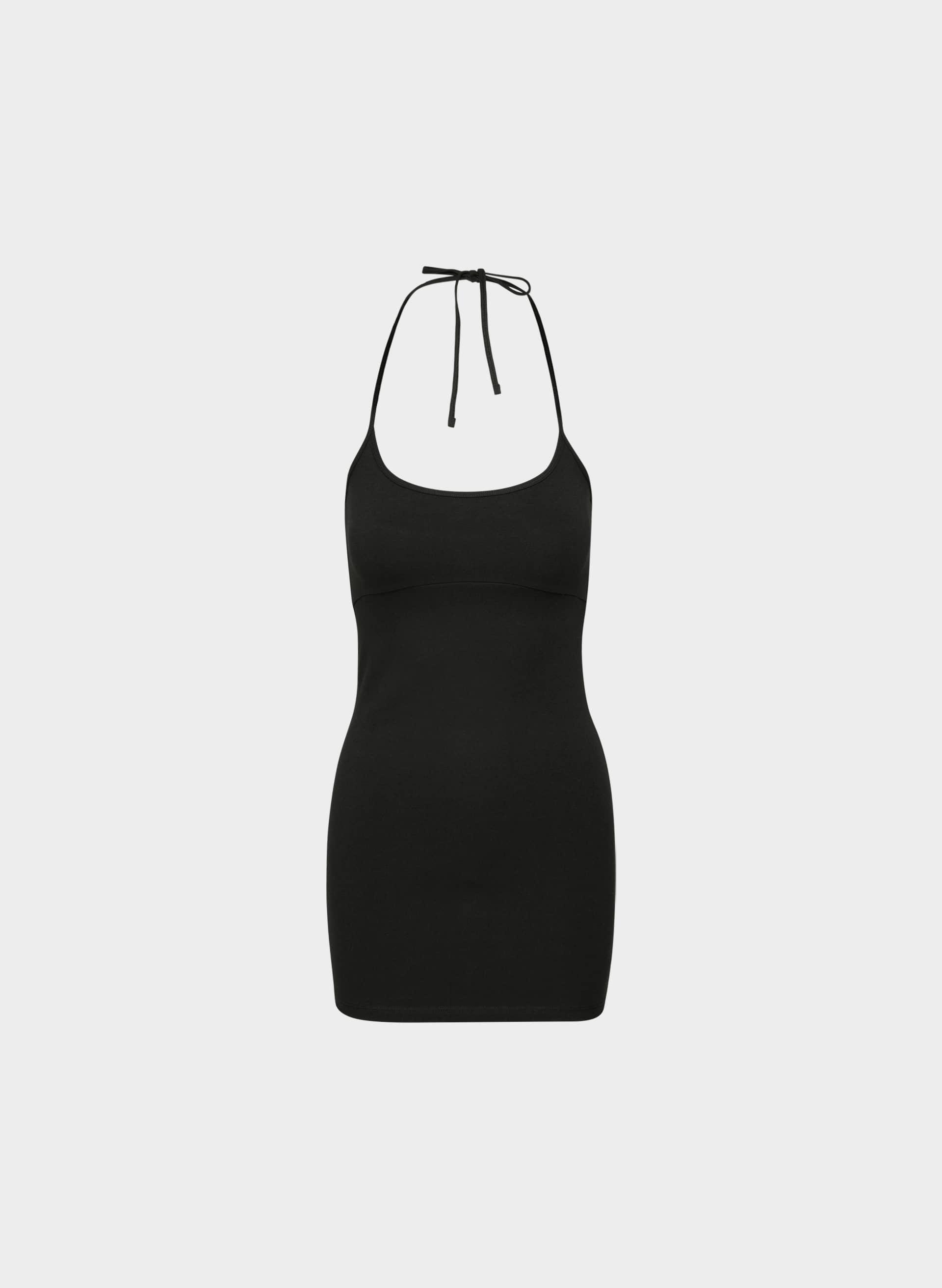 HOMESTRETCH™ SMOOTH COMPONENT HALTER DRESS by ARITZIA