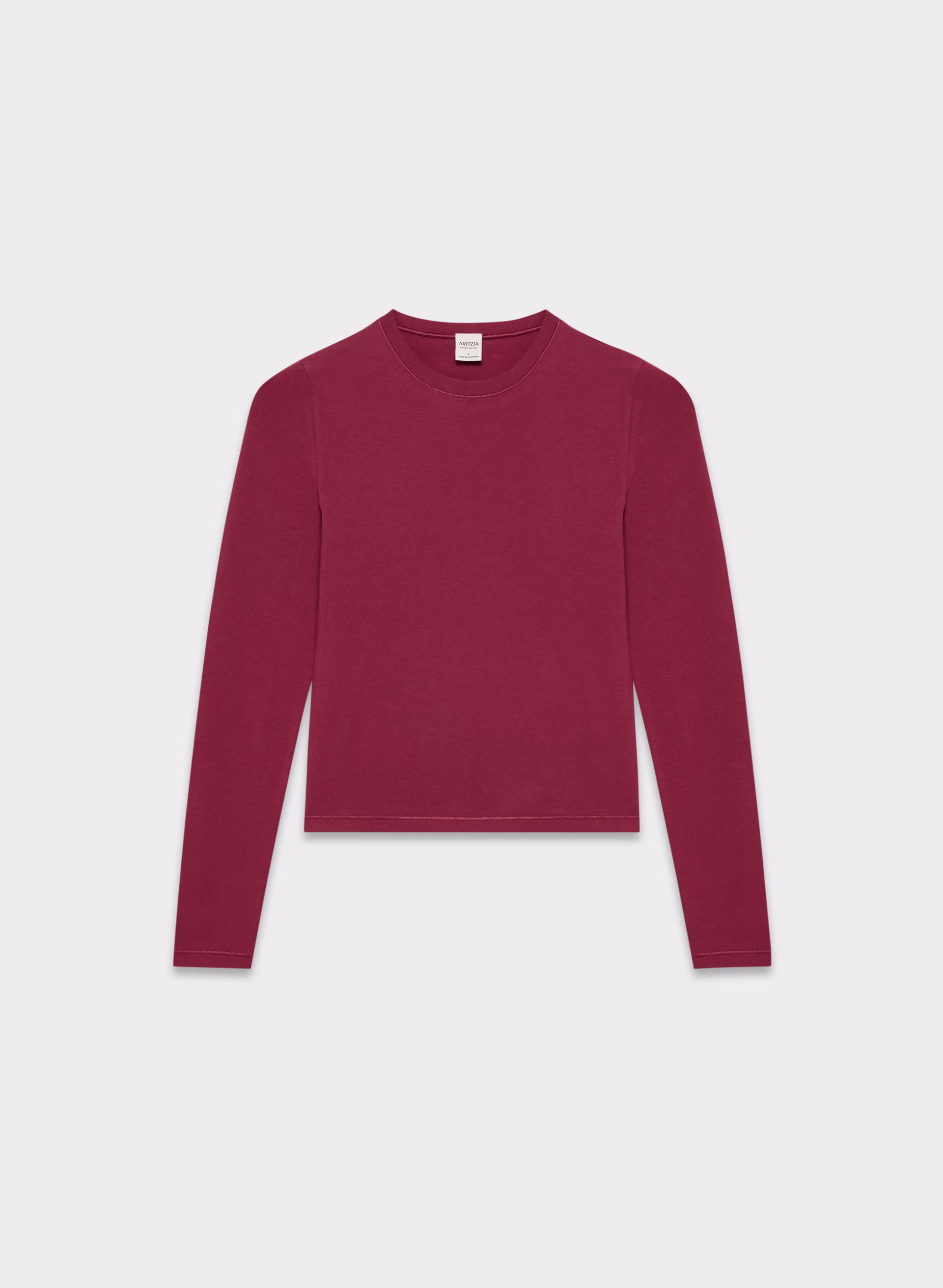 HOMESTRETCH™ SMOOTH CREW LONGSLEEVE by ARITZIA