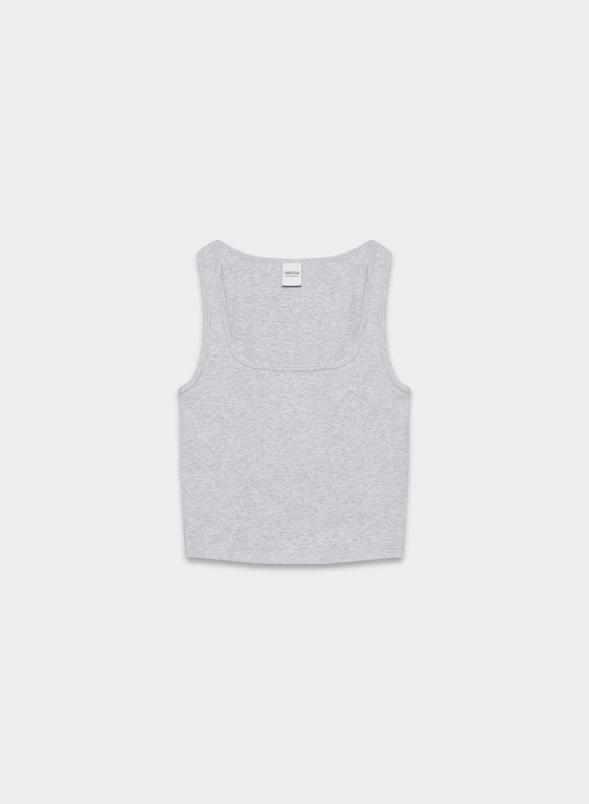 HOMESTRETCH™ SMOOTH SQUARENECK WAIST TANK by ARITZIA